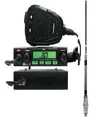 GME TX3520S 80 CHANNEL RADIO+AE4018K1 6.6DBi UHF ANTENNA PACK